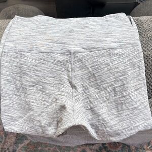 lululemon athletica High-Rise Space-Dyed Gray leggings